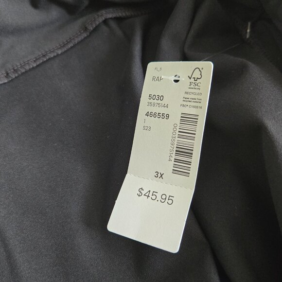 Penningtons Black Swim Shorts - 3X (5" inseam) - Picture 4 of 5